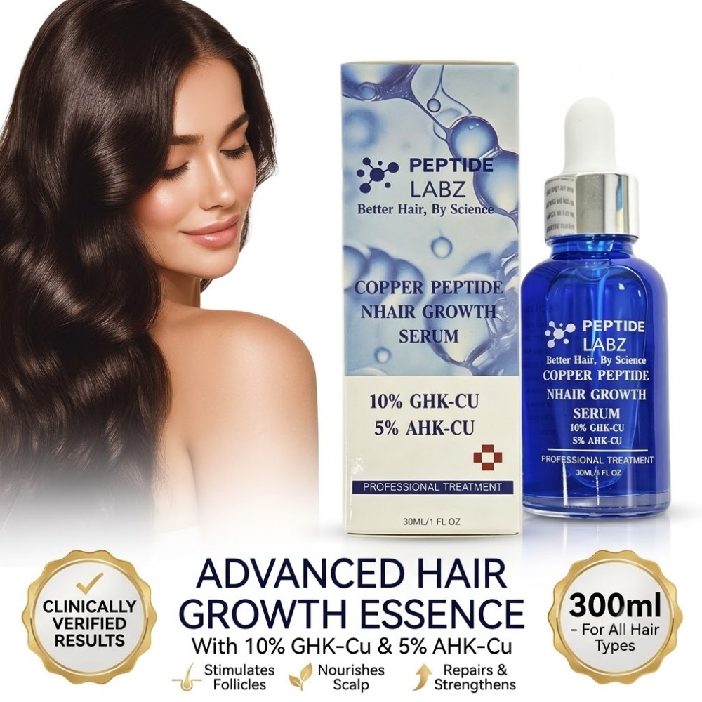 Hair Growth Serum Oil - Saç Uzatma Esansı Bakır Peptid GHK