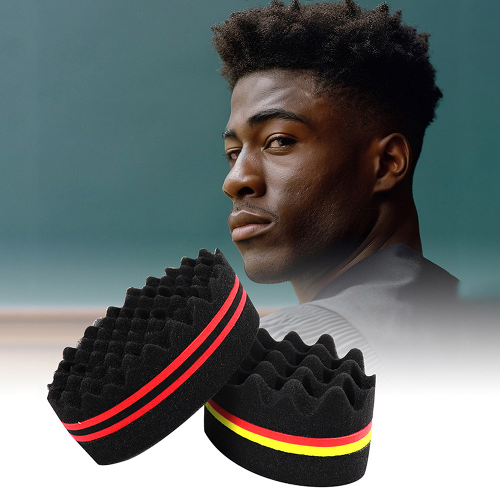 Twist Sponge Coil - Oval Çift Taraflı Sihirli Bükülmüş Saç
