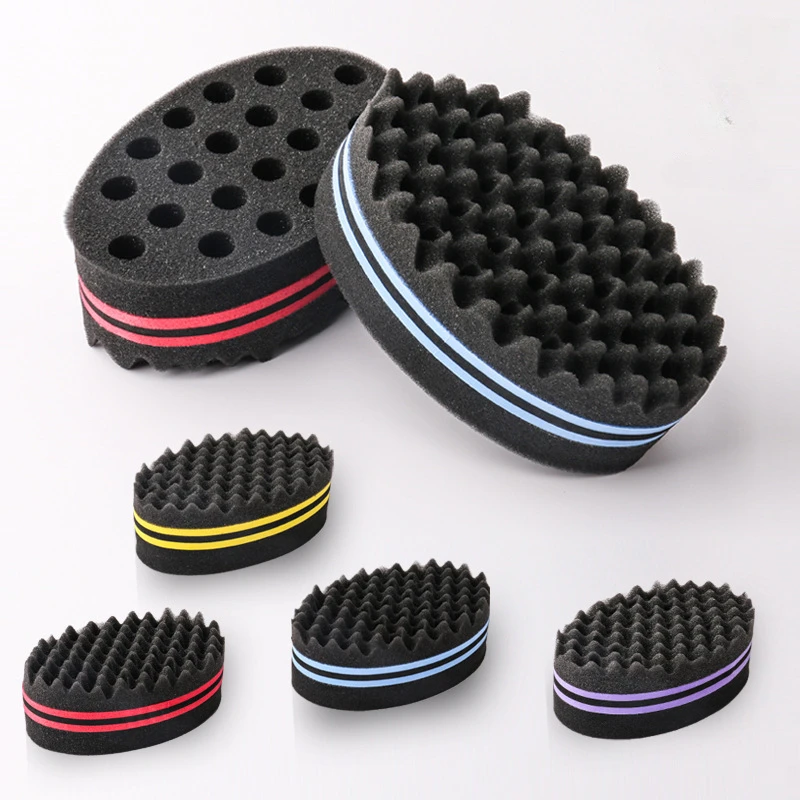 Twist Sponge Coil - Oval Çift Taraflı Sihirli Bükümlü Saç