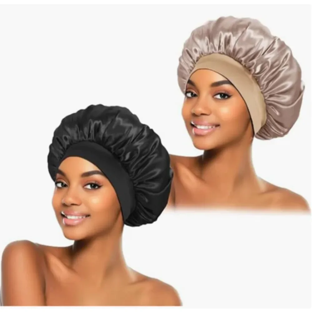 Satin Hair Bonnet - Uyku için ipek kaput saten saç