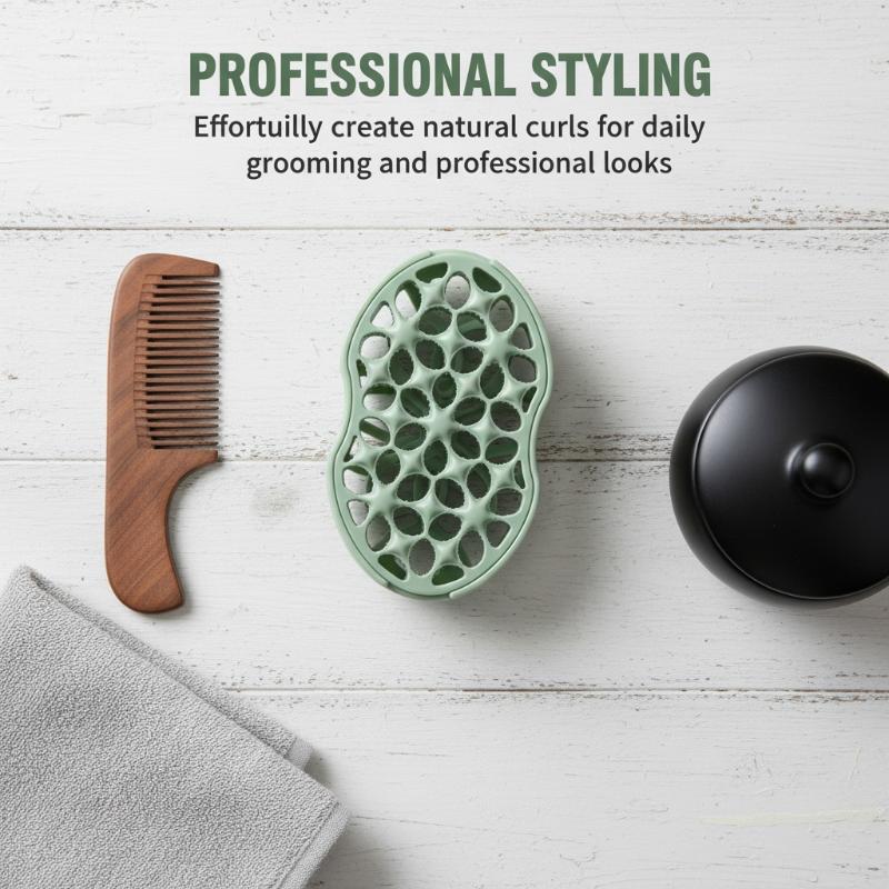 Twist Sponge Coil - Afro Bukleler ve Dalgalı Dreadlocklar için