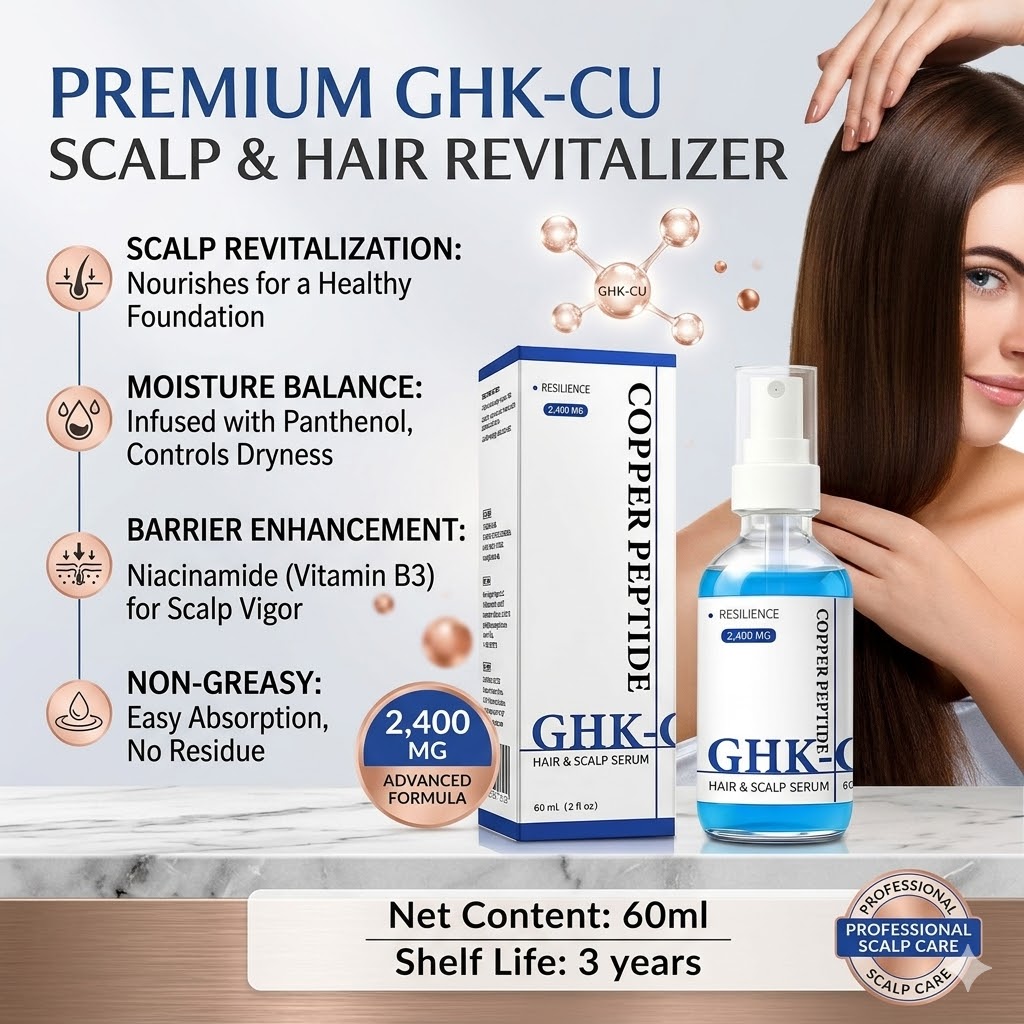 Hair Growth Serum Oil - GHK-Cu Bakır Peptid Saç Büyüme Serumu