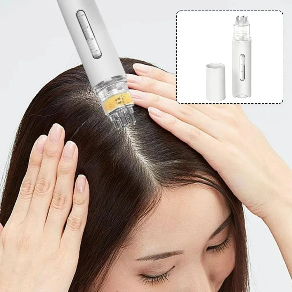 Hair Care Essential - Saç Yağı Aplikatörü, Saç Derisi Masaj