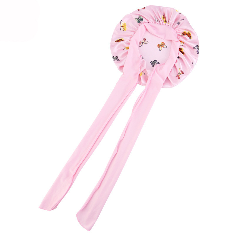 Yeni Çiçek Desenli İpeksi Uyku - Satin Hair Bonnet incelemesi ve fiyatı