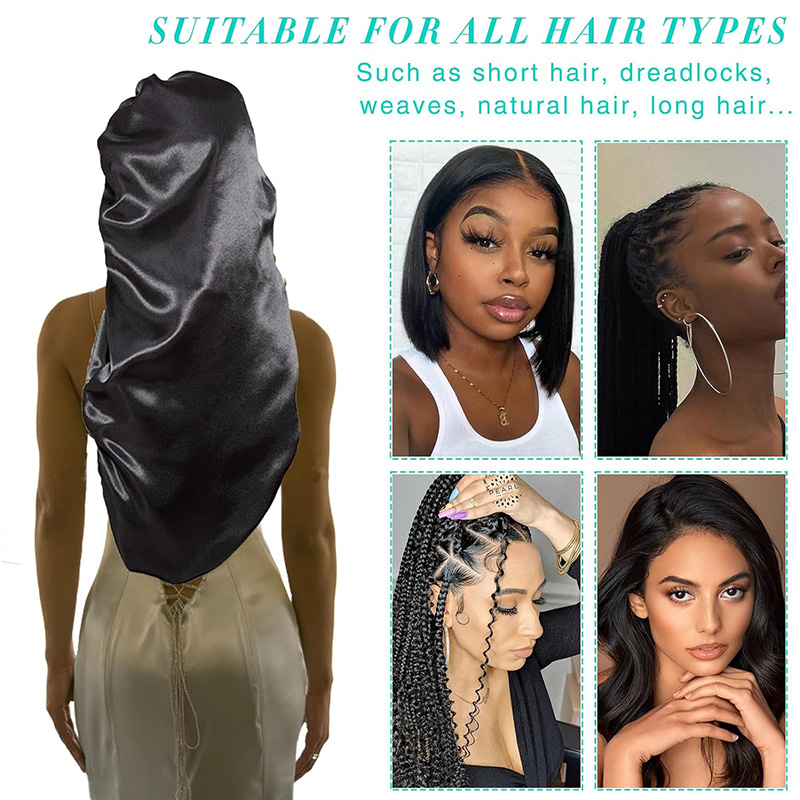 Düz Renk Ilmek Örgü Kaput Klas - Satin Hair Bonnet incelemesi ve fiyatı