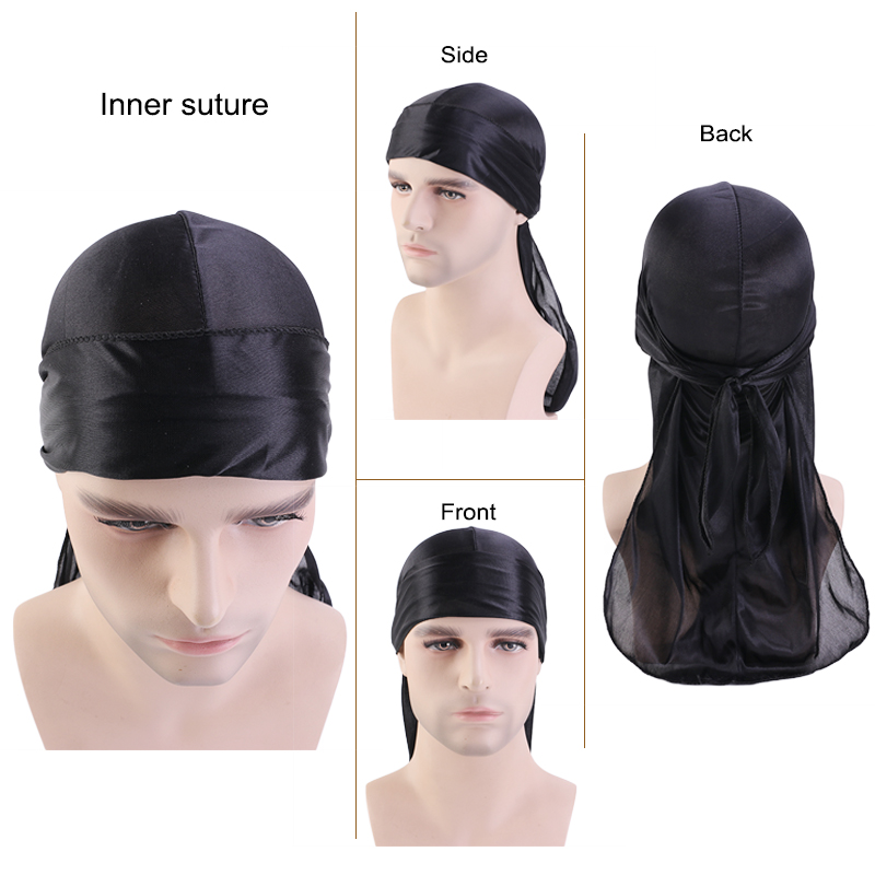 3 adet/grup Uzun Durag Ipek Sa - Satin Hair Bonnet incelemesi ve fiyatı