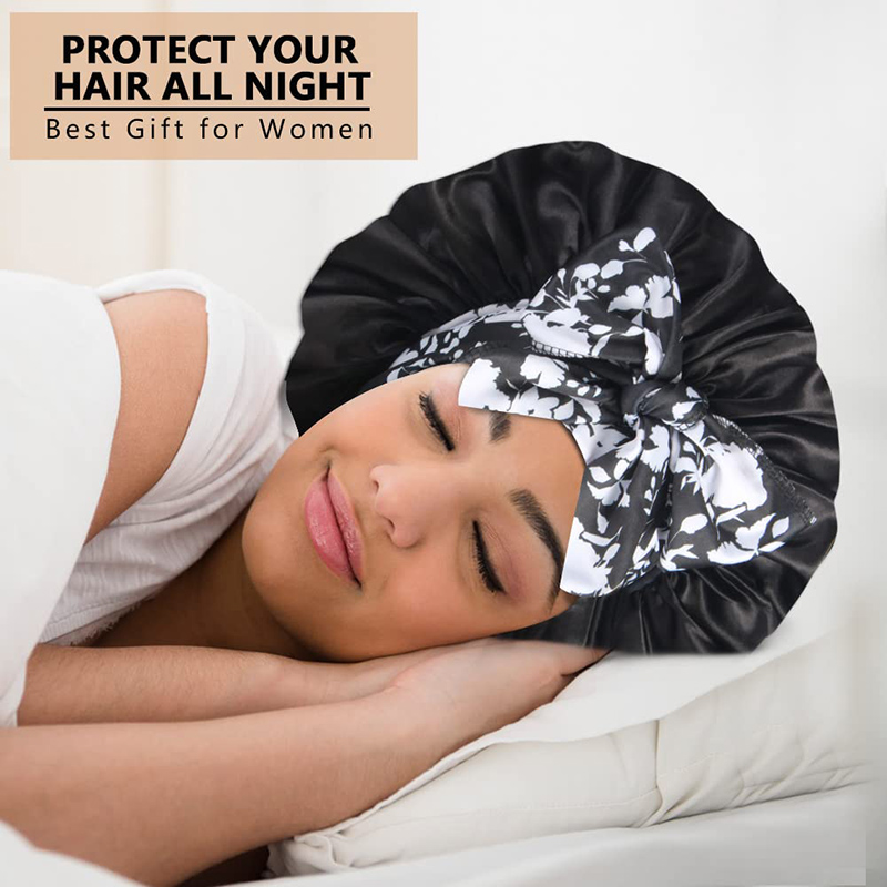 2 adet/grup Boho Baskılı Kafa  - Satin Hair Bonnet incelemesi ve fiyatı