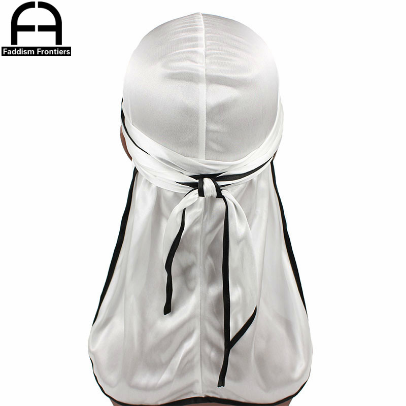 Yeni moda erkek saten Durags B - Satin Hair Bonnet incelemesi ve fiyatı