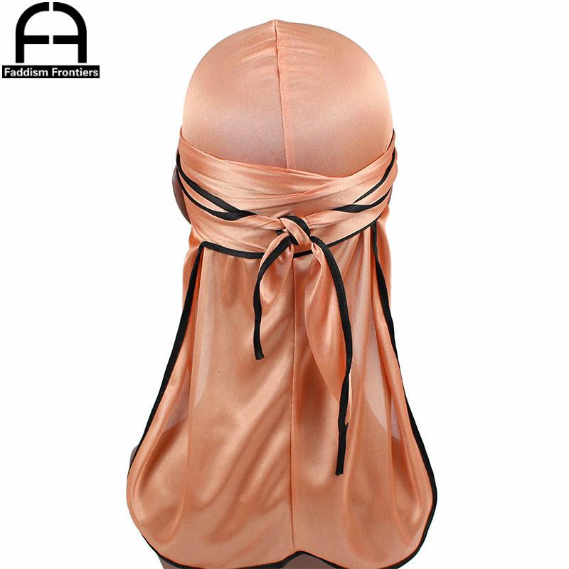 Yeni moda erkek saten Durags B - Satin Hair Bonnet incelemesi ve fiyatı