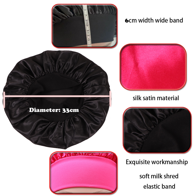 10 adet özel logo saten kaput  - Satin Hair Bonnet incelemesi ve fiyatı